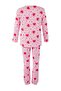 Pembe Kalpli T-shirt-Jogger Örme Pijama Takımı TBBAW23AI00021 - 4