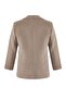 Bej Oversize/Bol Kesim Büyük Beden Dokuma Ceket TBBAW26AG00010 - 8