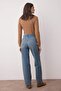 Mavi Yüksek Bel Orta Esnek Wide Leg Palazzo Jeans TWOAW26JE00084 - 4