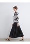 Lcwaikiki Classic Black Elastic Waist Satin Women's Pleated Skirt - 2