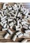 15mm Raw Wood Cut Tube Type Beads - 50 Pieces -