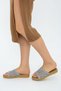 3 Pack Open Front Straw Knitted Outdoor and Home Slippers Dowry Bundle Set - 5