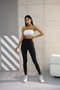 Premium Women's High Waist Fleece Inside t Shaping / Sculpting Winter Leggings 1093 - 4