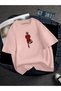 Oversized Football Player Printed Unisex T-Shirt Printed