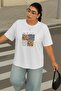 Plus Size Love Is Wild Printed Unisex T-Shirt