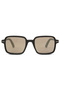 The Squared Brown Unisex Sunglasses