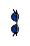 Black Unisex Sunglasses - Hook Design - 3