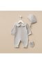 Newborn Baby Boy Jumpsuit Hospital Release Special Day Suit Mevlüt Babyshower Wedding Engagement Gift - 2