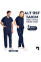Doctor Nurse Scrubs Medical Uniform Surgical Top and Bottom Set Thin Fabric