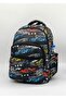 First School Bag Set of 3 Boys Primary School Bag Car Patterned - 3
