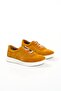 Genuine Leather 2001-Hrd Suede Mustard Thin Sole Lace-Up Men's Loafer & Casual Shoes - 6