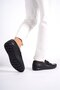 Genuine Leather Srg222S Men's Loafer with Inner and Outer Staple Detail and Tassels - 4