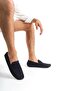 Genuine Leather Men's Suede Navy Blue Loafer -Mssr1277-Lcv - 2