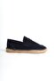 Genuine Leather Summer Men's Jute Sole Navy Blue Suede Espadrille & Loafer -Mssr1274-Lcv - 4