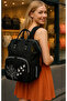 Baby Care Bag Luxury Mother Baby Care Backpack (BIRD) BLACK