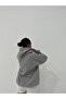 Ellore Australia Sweatshirt - Gray Printed Oversize Hoodie - 5