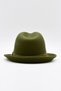 Men's Green Fedora Hat - 2