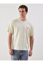 Nevavm Oval Collar Printed Combed Cotton Men's T-Shirt