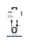 كابل شحن iPhone من USB إلى Lightning، بطول 1 متر مع خطاف ملحق