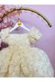 Diana Cream Rose Baby Girl Dress, Custom Made Children's Dress, Birthday Dress, 0-12 Years - 2
