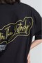 Women's Low Sleeve Oversize Cotton Printed T-Shirt - Different Color Options - 7