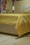 Premium 100% Cotton Double Summer Pique, Bedspread, Anti-Sweat Fabric (Sunshine Color)(240X200Cm) - 4