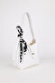 Women's White Belt Detailed Scarf Gift Hand and Shoulder Bag Leona - 4