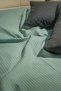 Premium 100% Cotton Double Summer Pique, Bedspread, Anti-Sweat Fabric (Green Color) (240X200Cm) - 8