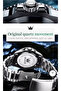 Steel Waterproof Double Color Case Gold Dial Sport New Model - 4
