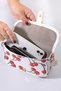 Cherry Patterned Women's Mini Adjustable Crossbody Shoulder Bag & Handbag - Mio Model - 7