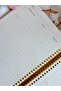 مخطط اللون الكريمي جدول الأعمال غير المحدود / مخطط - 8