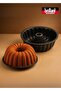 Atria Cast Granite Cake Mold Black