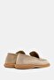 Beige Maegan Women's Suede Leather Loafer - 4