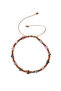 Tourmaline & Hematite & Zircon Apparatus Natural Stone Macrame Bracelet - 6