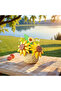 Mini Solar Spring Basket – DIY 3D Puzzle Block Set |   162 Piece Decorative Flower Basket Series