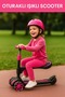 Seat Scooter Lighted 3 Wheel Combo Scooter Age 3+