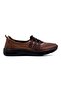 8278 Women's Khaki Leather Comfort Shoes