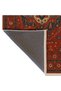 Mosso Red Hands and Ancient Pattern Woven Base Decorative Carpet with Fringe Detail Mosso50 - 6