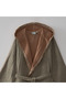 Muna Men's Bathrobe 100% Organic Cotton Inject Green-Terra - 2