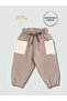 Thick Cotton Jogger Pants with Baby Pockets - Sand Beige