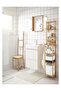 Bamboo Bathroom Shelf Unit 33X163 Meridyendukkan Square Model Bathroom Shelf Natural Bathroom Organizer - 2