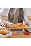 Bamboo Foot Supported Cutting Board 35X22 cm Presentation Utensils - 7