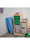 Children's Game-Gymnastics Mat MeridyenDukkan 78x185 cm Folding Activity Mat Blue Color - 3