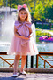 Girls' Evening Dress Large Bow Detail Special Occasion Party Dress - 2
