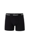 Men's 10-Piece Cotton Lycra Combed Cotton Black Boxers with Elastic Waist - 5