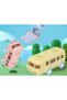 Car Bus Shaped Water Cup, Sports Water Bottle with Straw, Children's Water Bottle (500 ml) - 3