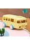 Car Bus Shaped Water Cup, Sports Water Bottle with Straw, Children's Water Bottle