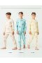 Boys / Girls Children's Snap Closure Long Sleeve Pajamas Set Cute Emojis - 2