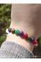 Colorful Quartz Natural Stone Women's and Men's Bracelet - 4