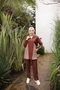 Tunic Pants Set Islamic Clothing Top and Bottom Set - 4